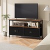 Dresser TV Stand 50 Inch Entertainment Center with Storage TV Stand for Bedroom Small TV Stand Dresser with Drawers and Shelves - 3 of 4