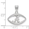 Black Bow Jewelry Sterling Silver Alabama Crimson Tide NCAA Pendant - 2 of 3