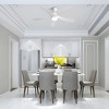 BestParts 52" Modern LED Ceiling Fan - 3-Color Dimmable, 5 ABS Blades, Remote Control - 4 of 4