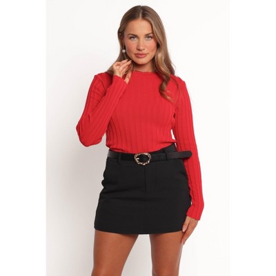 Petal and Pup Womens Aneesa Wide Rib Knit Top