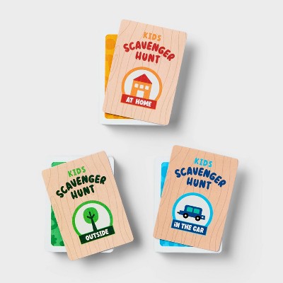 Scavenger Hunt Game - Gigglescape™: Classic Card Games, 2-6 Players, Creative Thinking, Includes Storage Box