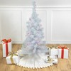 Northlight Pre-Lit Medium Rockport White Pine Artificial Christmas Tree - 3' - Pink Lights - 2 of 4