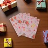 Unique Bargains Gift Wrap Paper White Kraft 27.56 "x19.69 " 5Pcs - 2 of 4