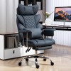 DYHOME 8-Point Massage Gaming Chair, Ergonomic Office Chair, 500lbs Weight Capacity, Adjustable Backrest 90°-135°, Adjustable Armrests - 2 of 4