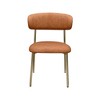 Meridian Furniture,Lupita Vegan Leather Dining Chair, Set of 2 - 3 of 4