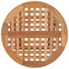 vidaXL Folding Patio Table 19.7 In.x19.7 In.x19.7 In. Solid Teak Wood - 4 of 4