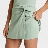 Women's Knit High-Rise Knotted Wrap Skort - All In Motion™ - 4 of 4
