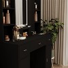 CAVINAS Makeup Vanity Desk with Mirror Vanity Table with Storage Cabinet for Apartment, Bedroom - 4 of 4
