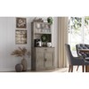 Kitchen Pantry Cabinet with 2 Drawers,Farmhouse Tall Storage Cabinet,Wood Food Pantry with Barn Doors and Adjustable Shelves,Freestanding Cupboard - 2 of 4