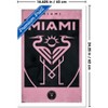 Trends International MLS Inter Miami CF - Logo 25 Framed Wall Poster Prints - 3 of 4