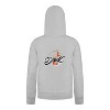 Everyday Kids Just Dunk It Basketball Zip Up Hoodie – Slam Dunk Graphic Sweatshirt - 3 of 4