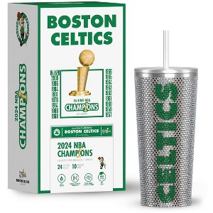 NBA Officially Licensed 25oz Stainless Steel Rhinestones Tumbler in Limited Edition Gift Box - 1 of 4