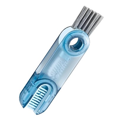Kitcheniva 3-in-1 Cleaning Brush Set For Bottle, Cup & Lids