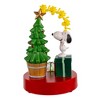 Kurt Adler Peanuts 7.7-Inch Battery-Operated Snoopy and Woodstock Light Up and Musical Tree Tablepiece - 4 of 4