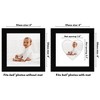 Americanflat Picture Frame with Oval Mat Insert and Shatter-Resistant Glass - Signature Collection - Photo Frame for Wall Display - 2 of 4