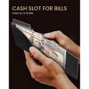 Generic Mens Wallet Card Holder for AirTag: Leather Smart Wallet for Men Compatible - 2 of 4
