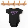 Country Baby Puff Print  - Baby Short Sleeve Graphic Bodysuit - 2 of 3
