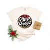 Simply Sage Market Women's Buffalo Plaid Leopard Merry Christmas Short Sleeve Garment Dyed Tee - 3 of 3