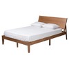 Baxton Studio Eileen Mid-Century Transitional Walnut Brown Finished Wood King Size Platform Bed - 2 of 4