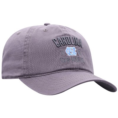 NCAA North Carolina Tar Heels Men's Skill Gray Garment Washed Canvas Hat