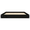 VidaXL Dog Bed Black 40 in.x29.1 in.x3.5 in. Solid Wood Pine - 4 of 4