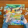 eeBoo: Savanna 64 Piece Kids Square Jigsaw Puzzle - 4 of 4