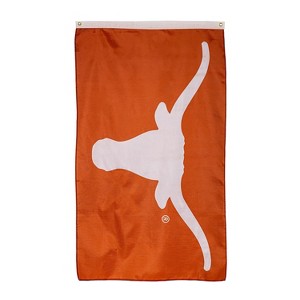 3'x5' Single Sided Flag w/ 2 Grommets, University of Texas - 1 of 4