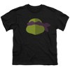 Teenage Mutant Ninja Turtles Donnie Face Kids T Shirt For Youth, Black - 2 of 4