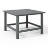 WestinTrends Malibu Kids 5-Piece HDPE Outdoor Square Patio Dining Table and Chairs Set - 4 of 4