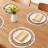 REGALWOVEN Farmhouse Placemats Set of 4 Woven Placemats for Dining Table Decor Indoor Kitchen Table Mat with Tassel - 2 of 4