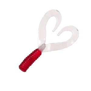 Arkie Lures Salty Twin Tail Grub - 1 of 4
