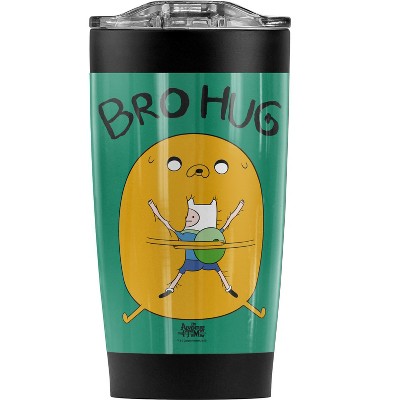 Adventure Time Bro Hug Steel Tumbler 20oz Coffee Travel Mug