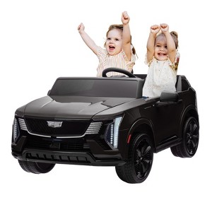 24V 2 Seater Kids Ride On Car Licensed Cadillac Electric Car Toy for Toddlers Battery Powered Ride On Truck with 2.4G Remote Control - 1 of 4