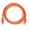 Monoprice Cat6 Ethernet Patch Cable - 7 Feet - Orange | Network Internet Cord - RJ45, Stranded, 550Mhz, UTP, Pure Bare Copper Wire, 24AWG - 4 of 4