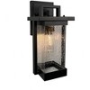 Artcraft Lighting Port Charlotte 1 - Light Wall Light in  Matte Black - 3 of 4