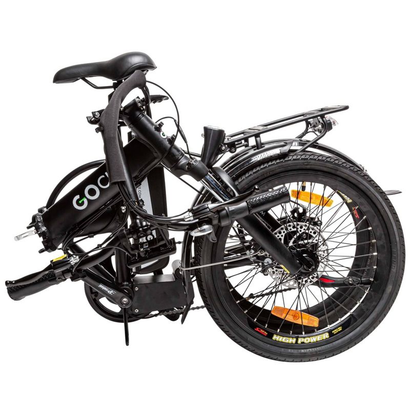 Go Power Bike 20&#34; Go City Foldable Step Over Electric Bike - Black, 2 of 12