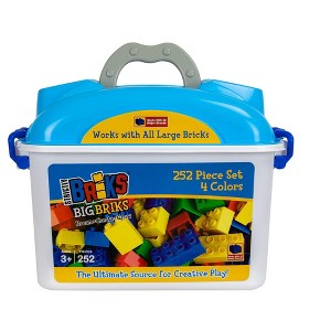 Strictly Briks Big Building Blocks for Kids and Toddlers, Large Pegs ...