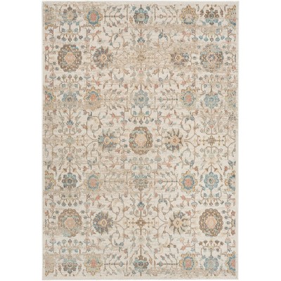 Nourison Washable Decor Vintage Floral Indoor Rug