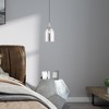 Livex Lighting Art Glass 1 - Light Pendant in  Brushed Nickel - 2 of 4