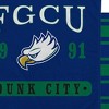 NCAA Florida Gulf Coast Eagles Varsity Plaque Double Sided Royal Plush Blanket - 2 of 2