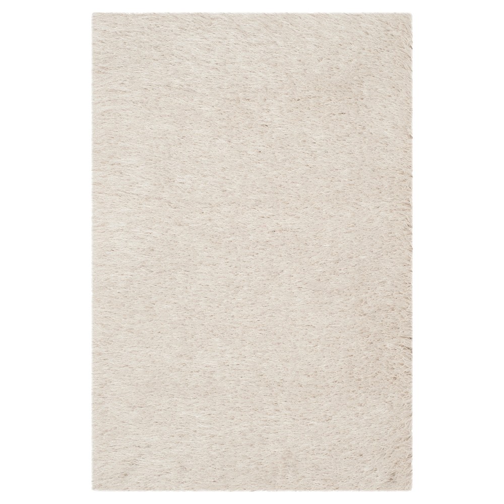 3'x5' Solid Tufted Accent Rug Pearl - Safavieh