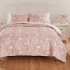 Greenland Home Fashions Marina 3-Piece King/Cal King Coverlet Set, 105x95 Inch - 2 of 4