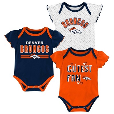 broncos baby girl clothes