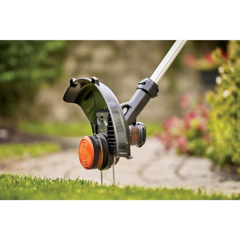 Black & Decker LCC340C 40V MAX Automatic Feed Spool Lithium-Ion 13 in. Cordless String Trimmer and Sweeper Combo Kit (2 Ah), 5 of 17
