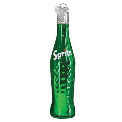 Old World Christmas 4.0 Inch Sprite Bottle Ornament Pop Cola Refreshing Tree Ornaments