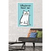 Trends International Whatever Feed Me Framed Wall Poster Prints - 2 of 4