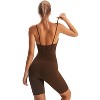 DOMETOUR Sport Sleeveless Slim Fit Jumpsuits for Women Tummy Control - 2 of 4