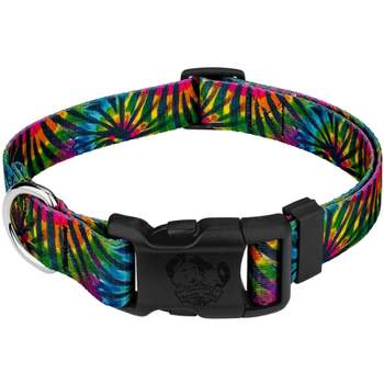 Country Brook Petz Deluxe Tie Dye Stripes Dog Collar - Made in The U.S.A.