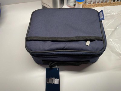 Wildkin Day2Day Kids Lunch Box Bag , Ideal for Packing Hot or Cold Snacks  for School & Travel (Modern Construction)