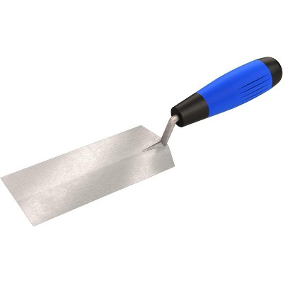 Bon Tool 11-896 Margin Trowel - Car Steel 6-inch X 2-inch Xl Comfort Grip Handle